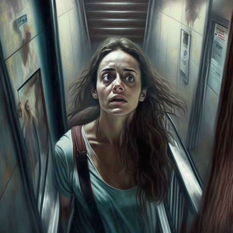 Descubre un inquietante encuentro en un ascensor que lleva a Lorena a cuestionarse si el sufrimiento es la única forma de encontrar la verdadera liberación.
