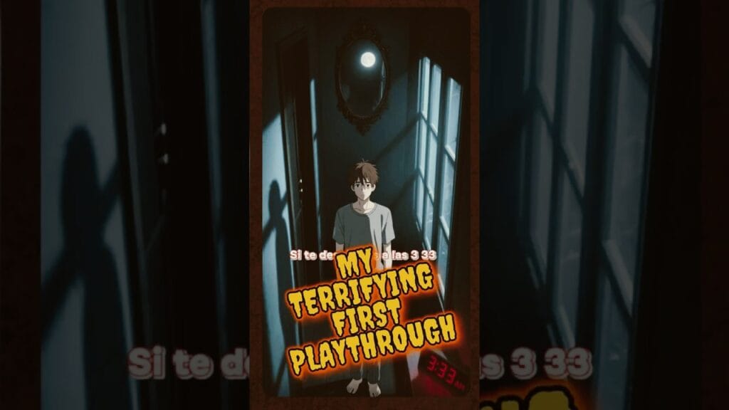 Ellos ya están adentro si viste esto en el espejo #terror  #paranormal #shorts