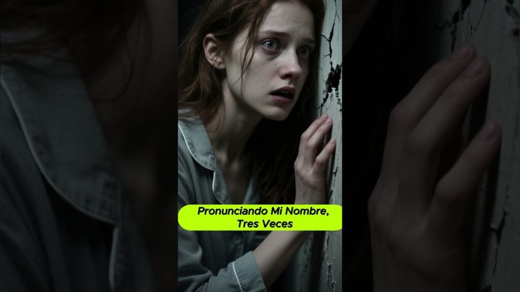 Mi voz salía de la pared #RelatosDeTerror #Shorts