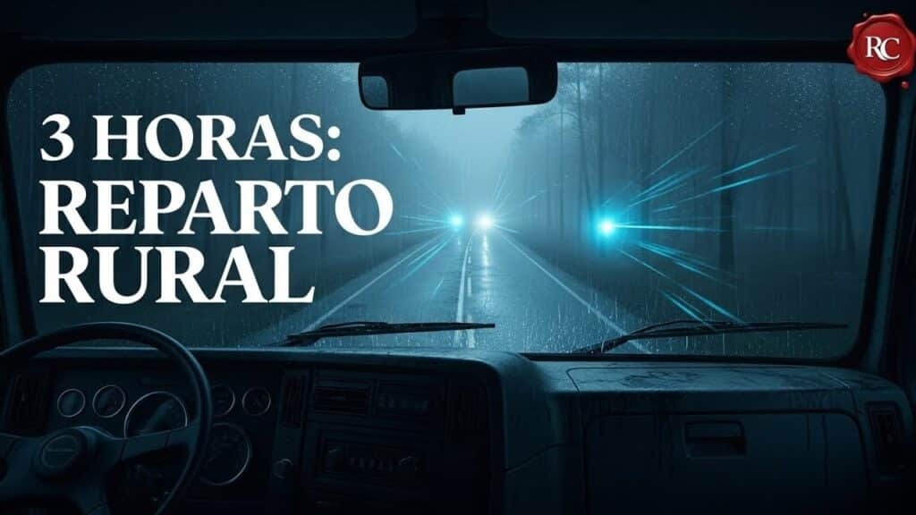 Lo que ocurre cuando contestas el teléfono equivocado durante un reparto rural