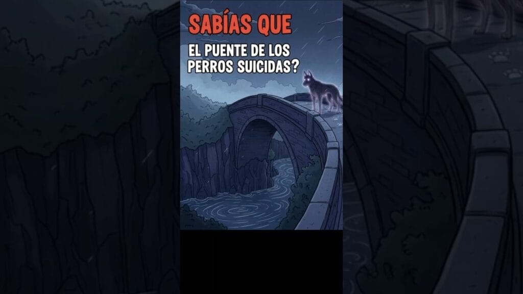 Este Puente Escocés Hipnotiza a Los Perros Antes del Salto #Misterio #Terror