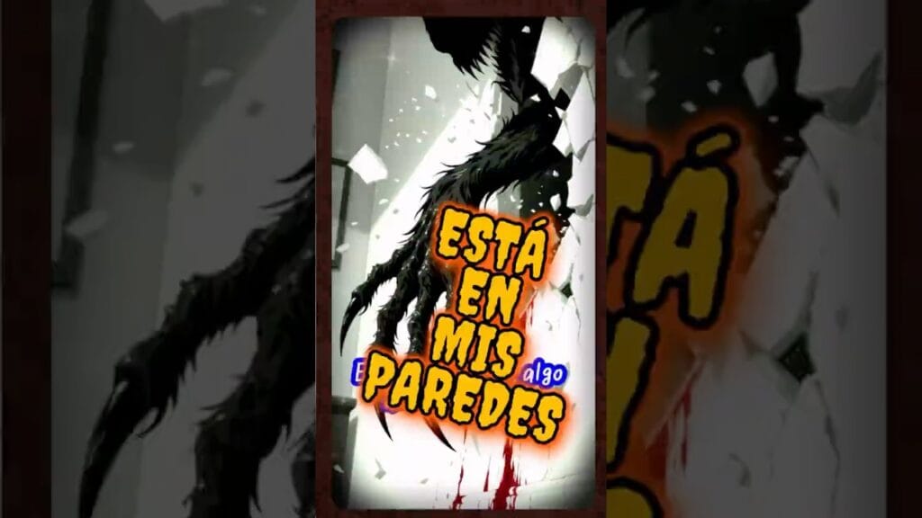 🧱 ESTÁ DENTRO DE MI PARED (Y no es el vecino) 💀  #shorts #terror  #horror #miedo  #miedoreal