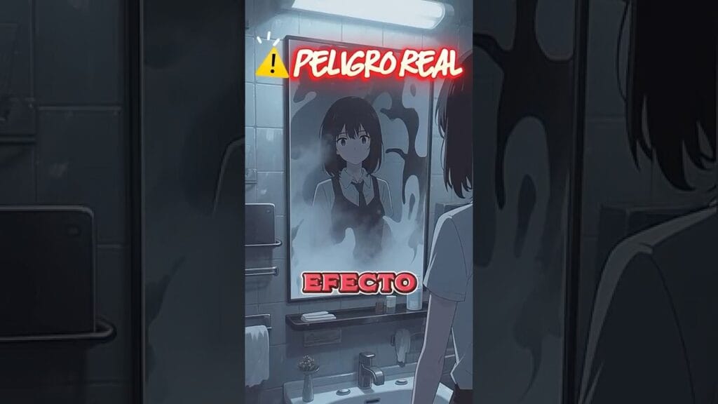 NUNCA te mires al espejo así… 🪞☠️ (Aviso Real) #shorts #espejos  #shortsviral  #miedo #paranormal