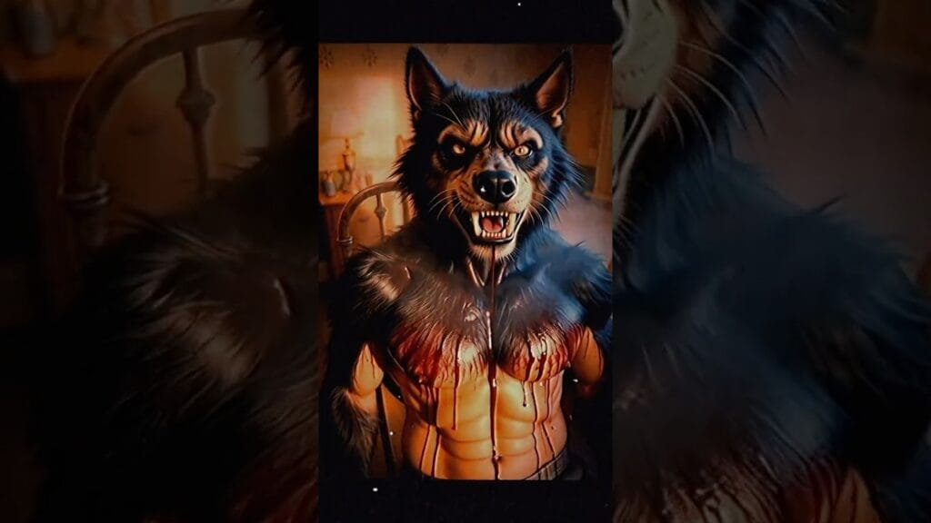 ⚠️ SUJETO 9: La Transformación HOMBRE LOBO más Realista (8K) 🌧️ #Shorts