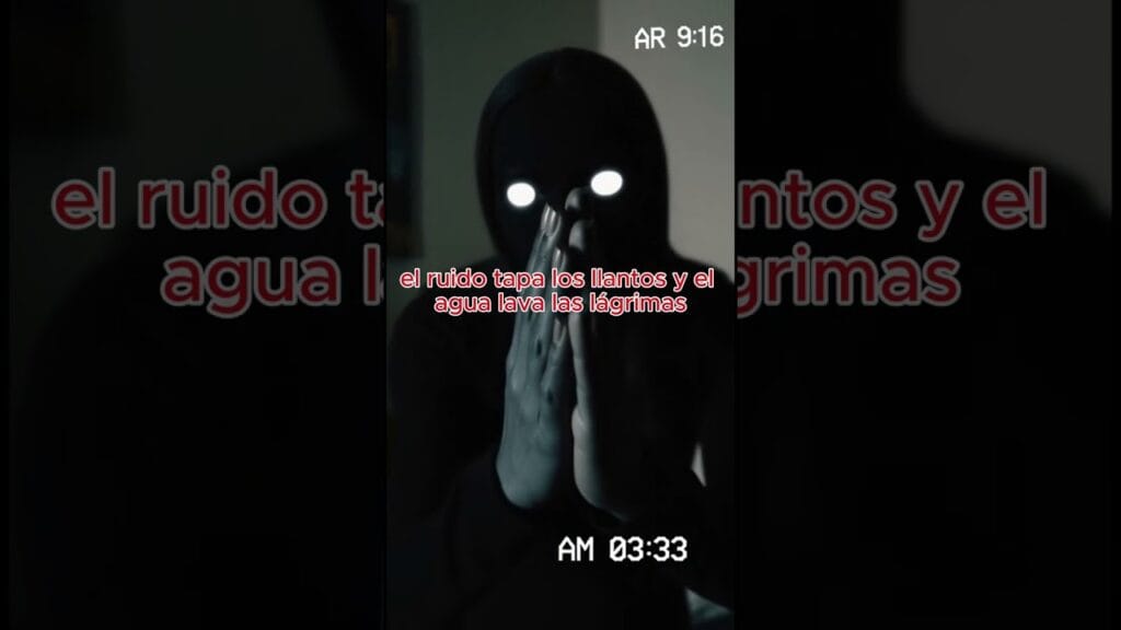 40 minutos de agua corriendo… te vigilo #horror #relato