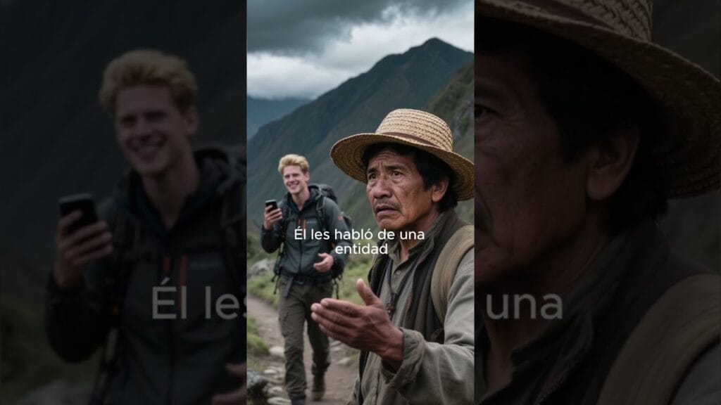 Nunca Sonrías a la Montaña (Machu Picchu) #shorts #shortdeterror #fear