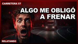 Algo me obligó a frenar — Segundos después ocurrió el accidente