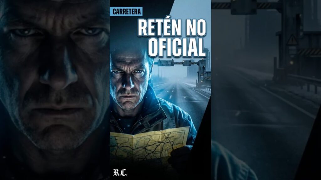 ¡NO TE DETENGAS! El Retén que NO EXISTE 🛑🛣️  #miedo #shorts #carretera57