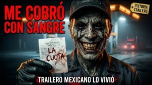 NO PARES EN ESA GASOLINERA | Mi Hermano Vendió Mi Alma al Cobrador | Terror Trailero