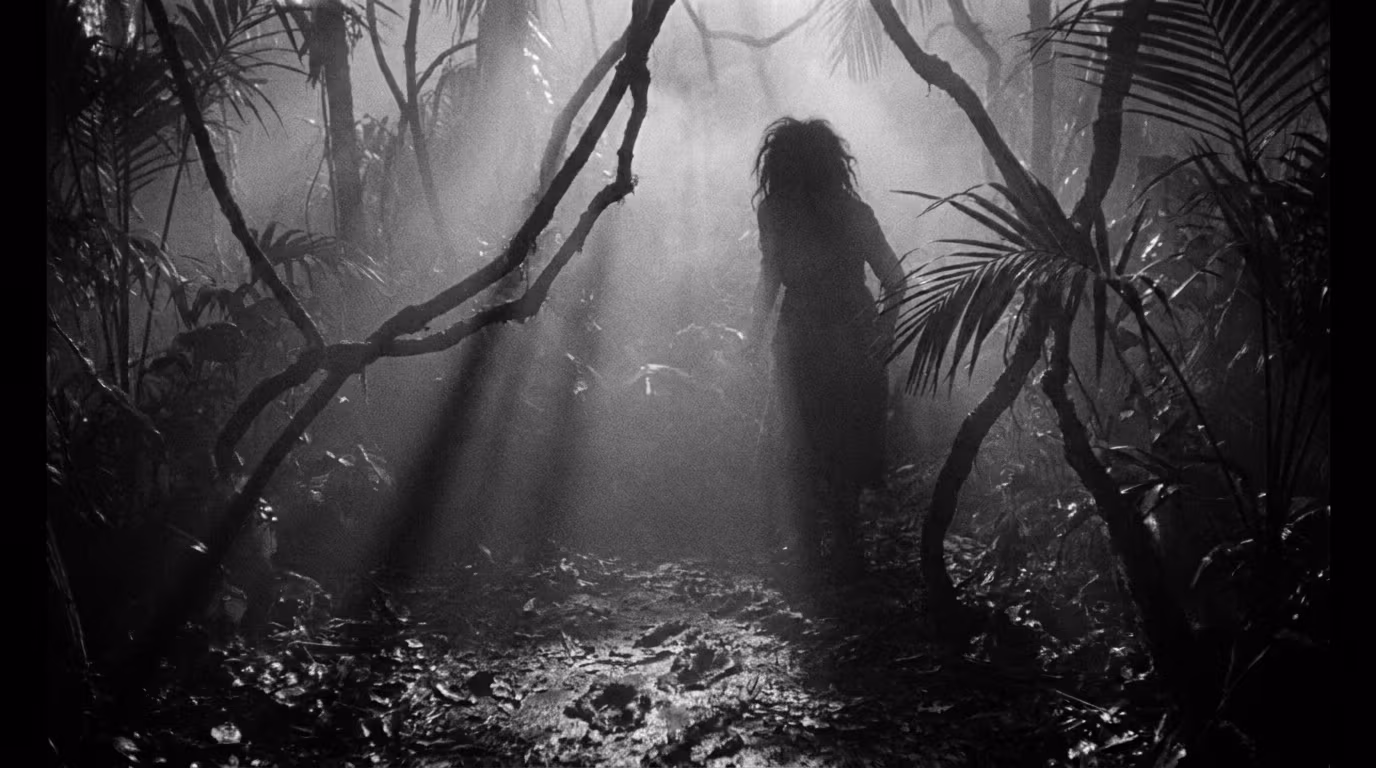 La Ciguapa: Misterio y Leyenda de los Bosques - Arte IA Relatando