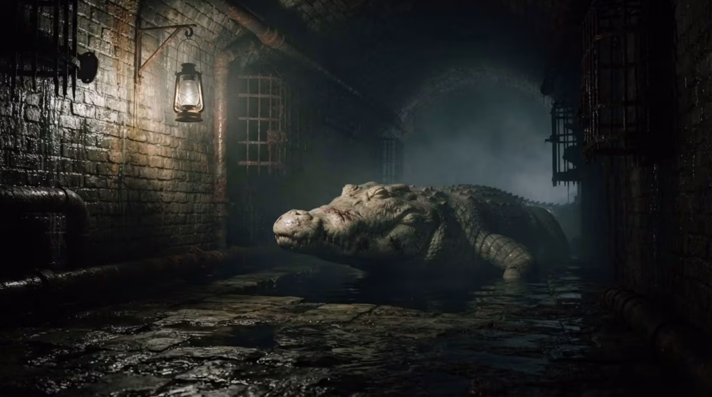 El Cocodrilo del Alcantarillado de Valencia
