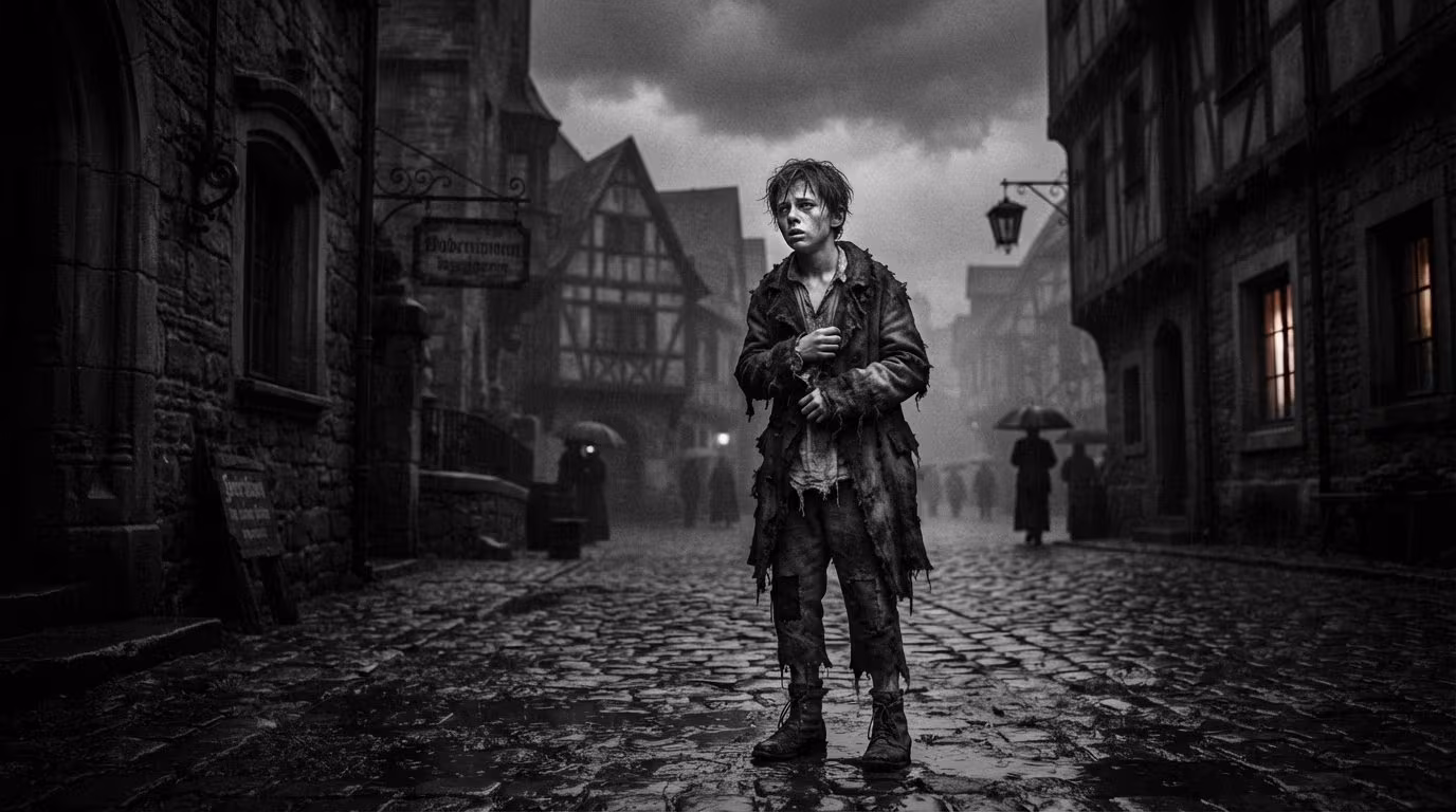 Ilustración y expediente de El Enigma de Kaspar Hauser y la Celda Subterránea de Núremberg – Relatando.com