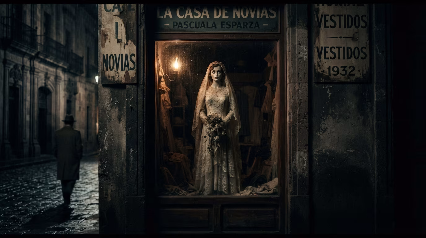 Ilustración y expediente de ¿Qué es La Pascualita de Chihuahua: El Misterio del Maniquí de Novia? Origen, Leyenda y Misterio – Relatando.com
