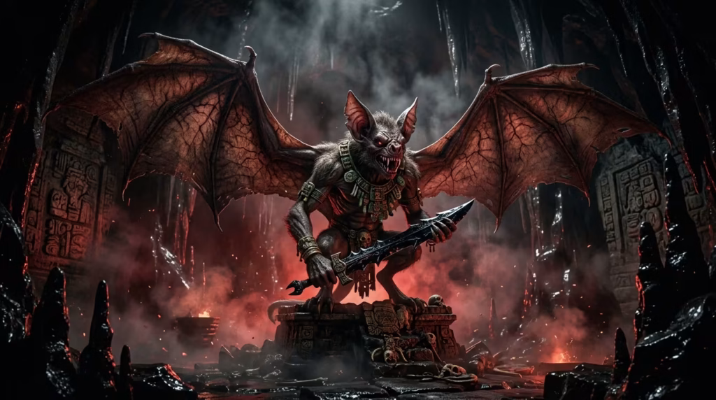 Camazotz: El Murciélago de la Muerte en Xibalbá