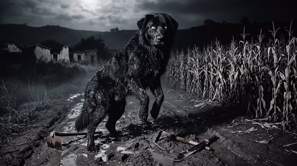 El Nahual de Chiautempan: El Perro Negro con Ojos de Anciano