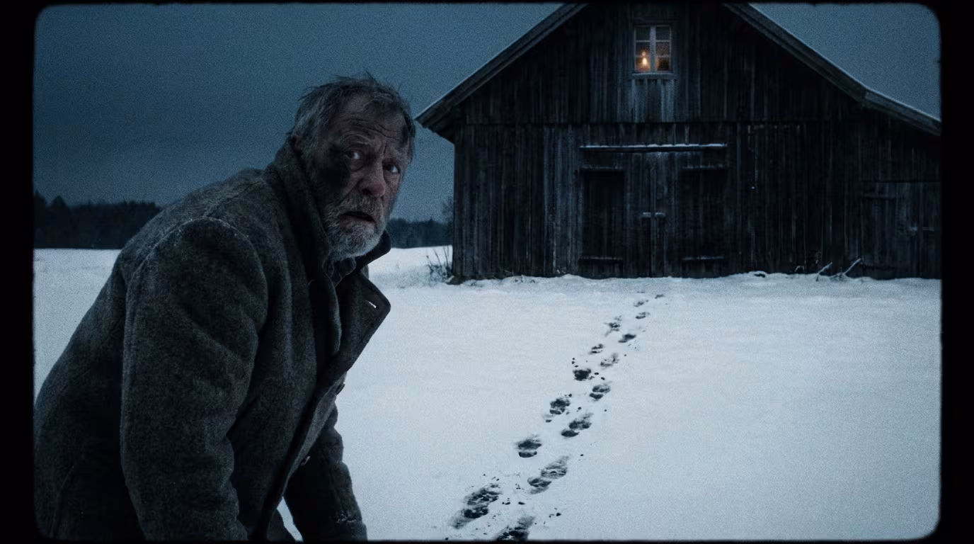 La Masacre de la Granja Hinterkaifeck en Baviera: Huellas en la Nieve de 1922 - Arte IA Relatando