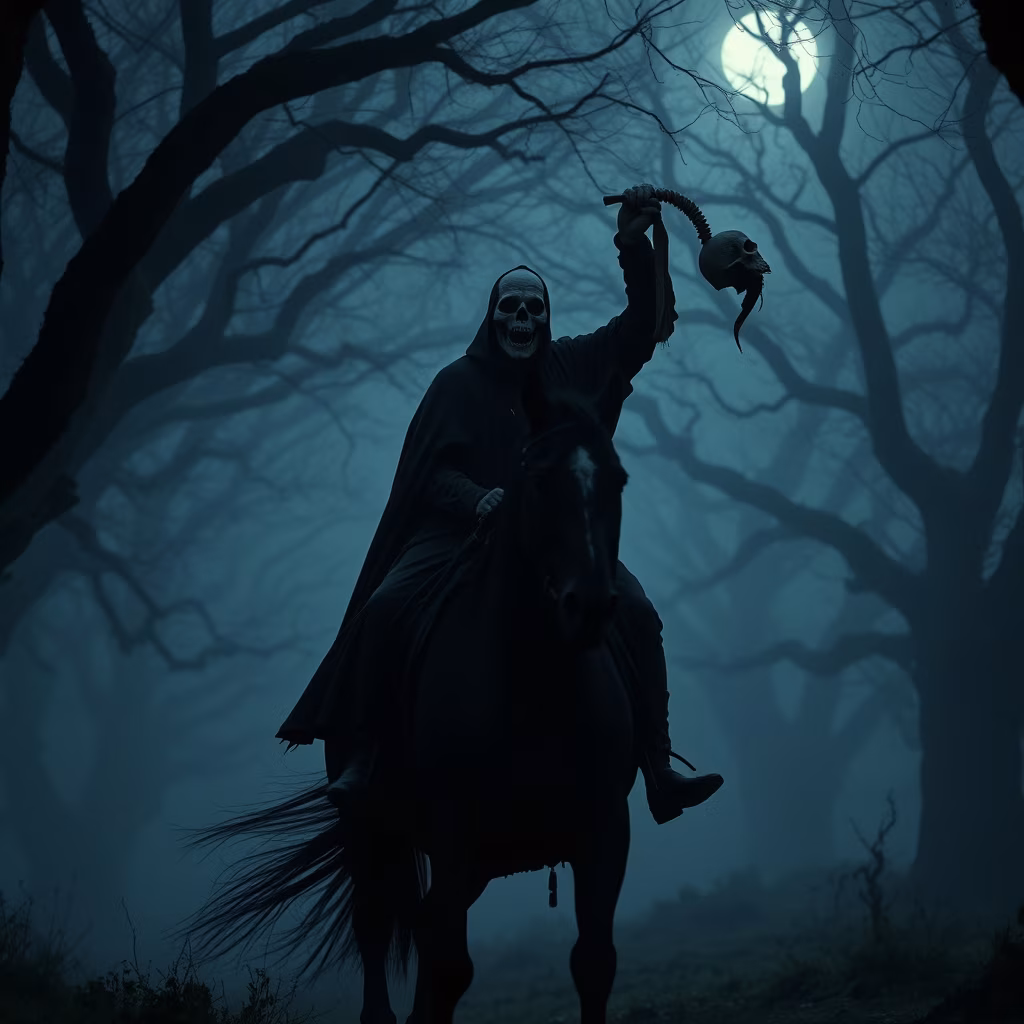 El Dullahan y su fusta de columna vertebral
