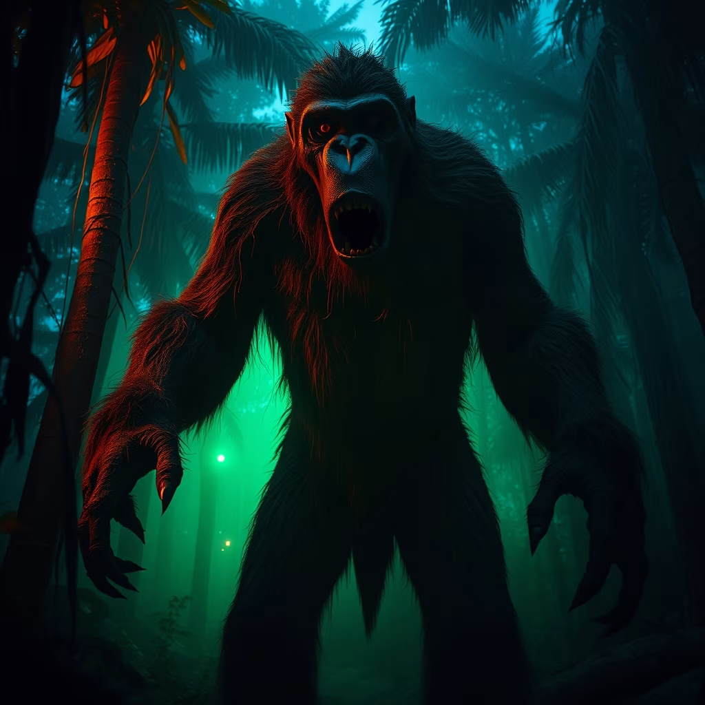 El Mapinguari y su Boca en el Estómago